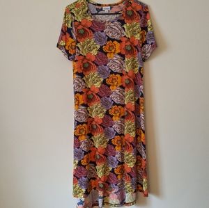 LuLaRoe high-low floral dress
